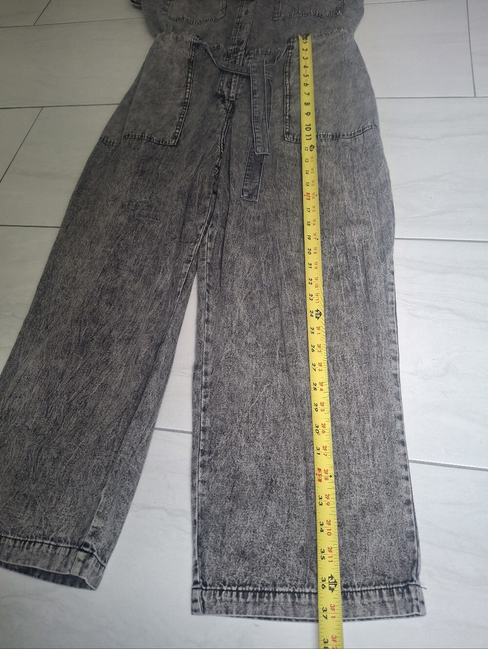 Denim Jumpsuit - Picture 9 of 13